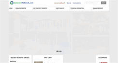 Desktop Screenshot of concretenetwork.com
